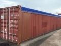 Grote lading in open top containers | CBOX Containers