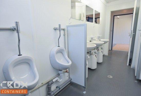 Binnenzijde sanitair unit | CBOX Containers
