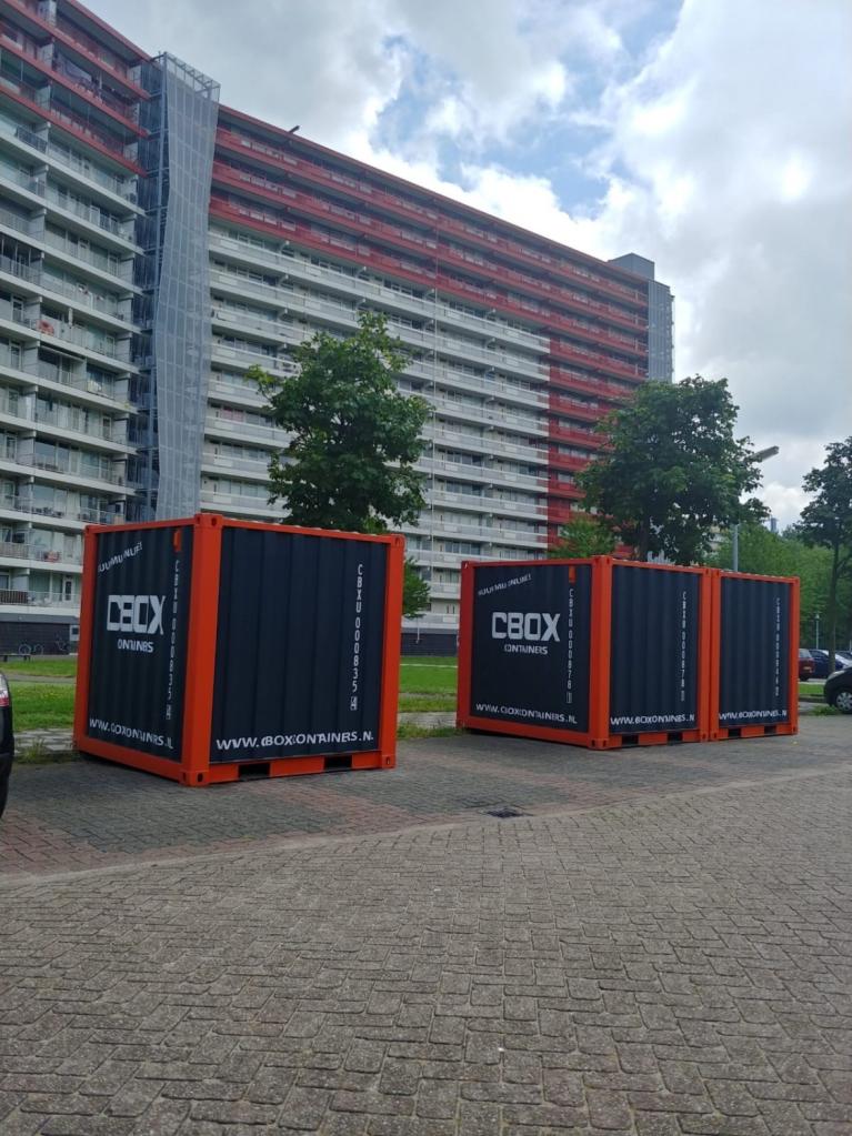 Kleine verhuiscontainers | CBOX Containers