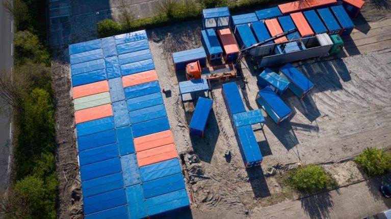 Daklozenopvang Almere I CBOX Containers