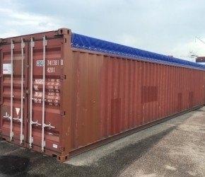 Grote lading in open top containers | CBOX Containers
