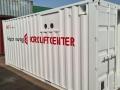 Mobiele werkplaatscontainer in bedrijfsbranding | CBOX Containers