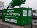 Project Clean Amsterdam battery container | CBOX Containers