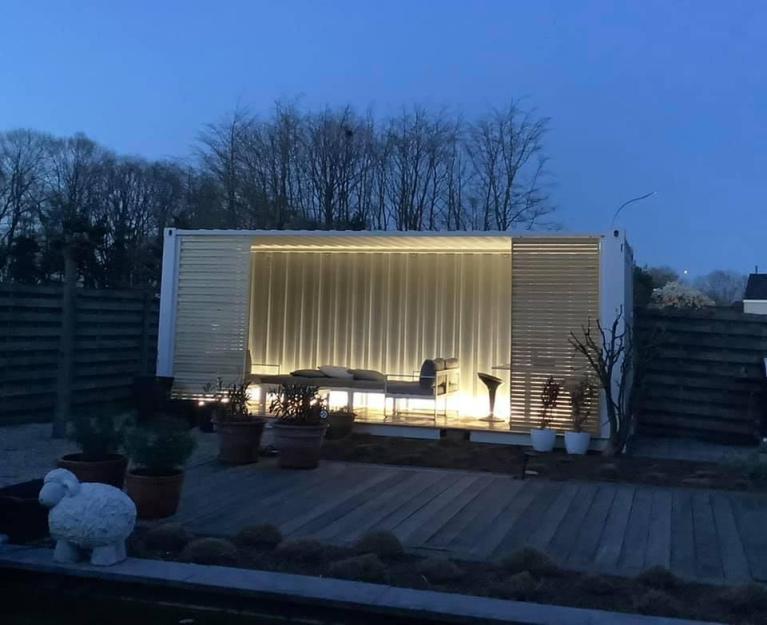Container overkapping tuin | CBOX Containers